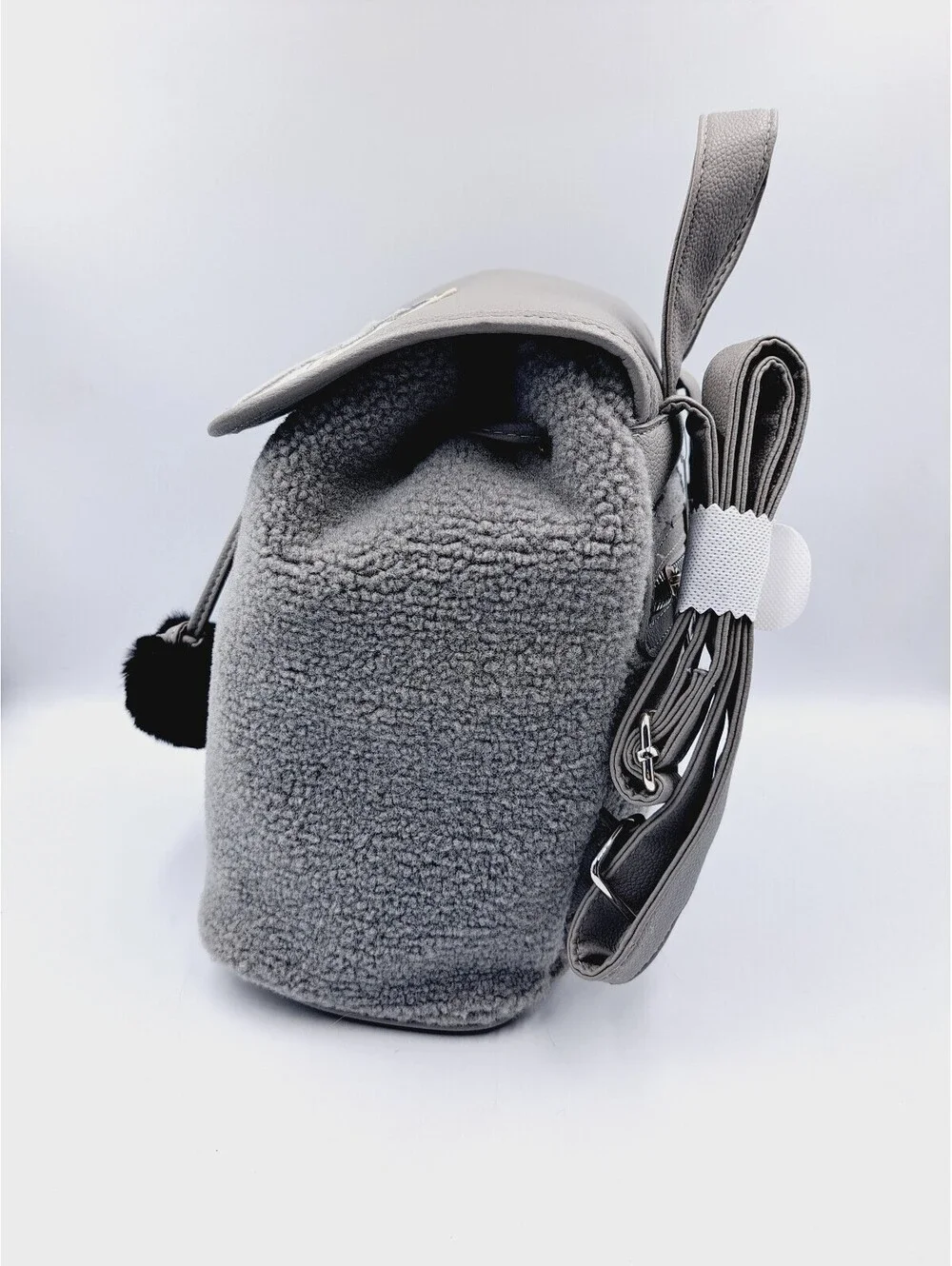 Studio Ghibli My Neighbor Totoro Sherpa Mini Backpack Kawaii & Soot Sprites Bag